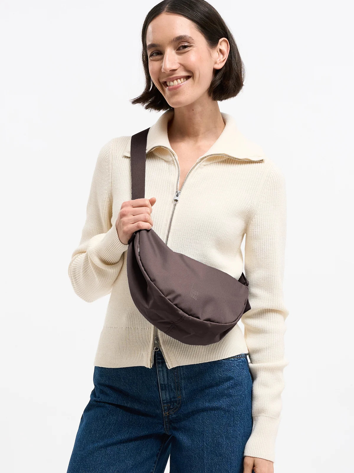 Moon Bag Small 'Sea Lion' – Monochrome Edition GOT BAG