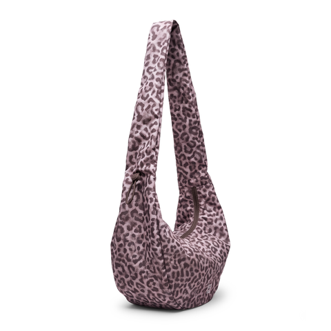 Moon Bag Ruffle 'Cat Shark Sea Lion' – Monochrome Edition