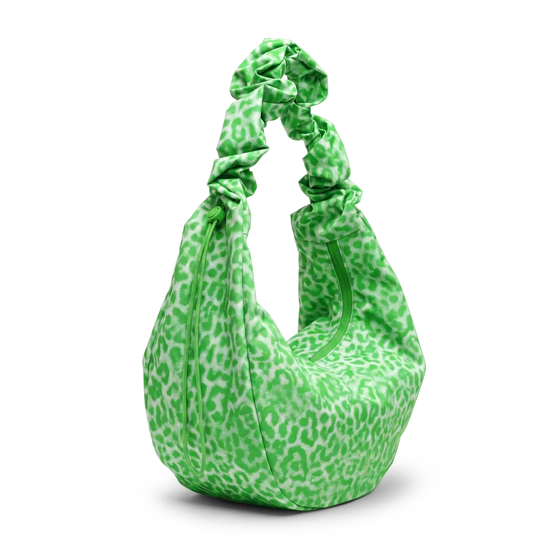 Moon Bag Ruffle 'Cat Shark Leaf Sheep' – Monochrome Edition GOT BAG