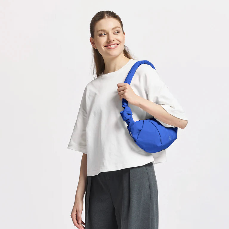 Pleat Moon Bag Small 'Cobalt' – Monochrome Edition GOT BAG