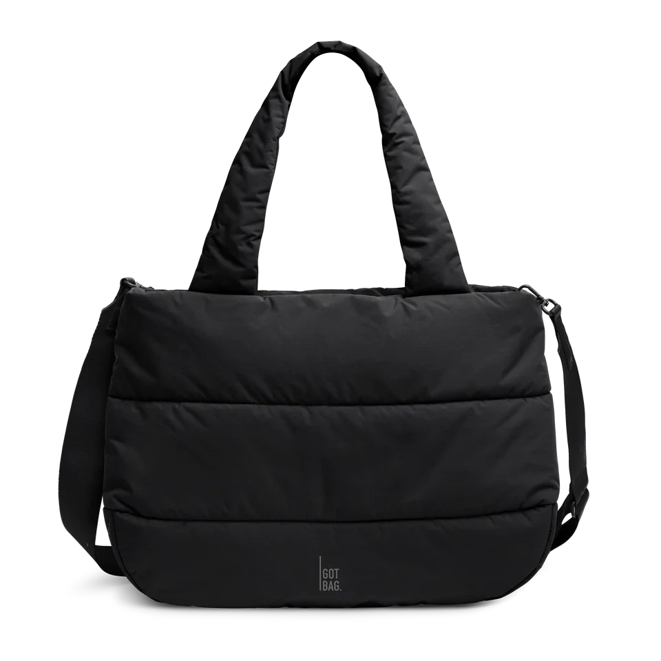 Puffer Horizon Tote Bag 'Black' – Monochrome Edition GOT BAG