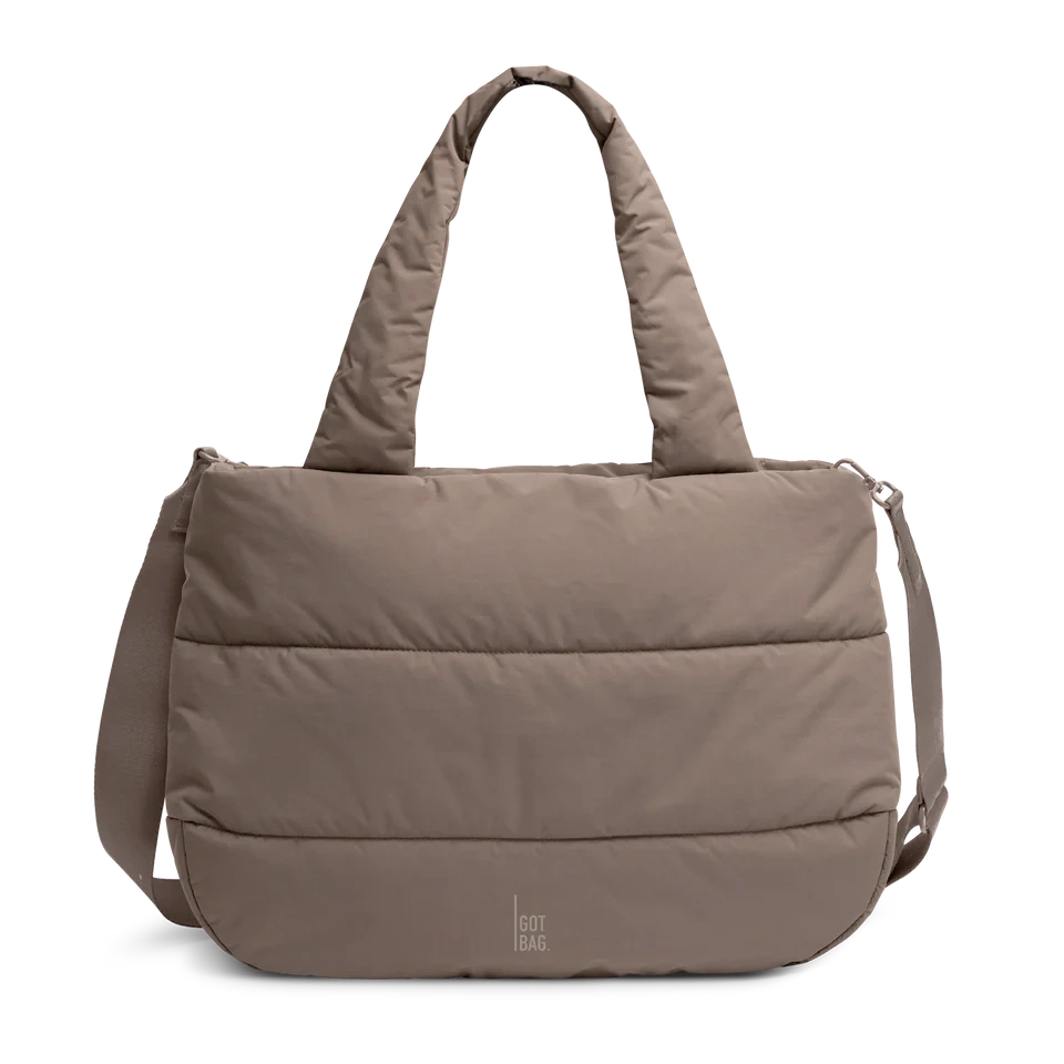 Puffer Horizon Tote Bag 'Oyster' – Monochrome Edition GOT BAG