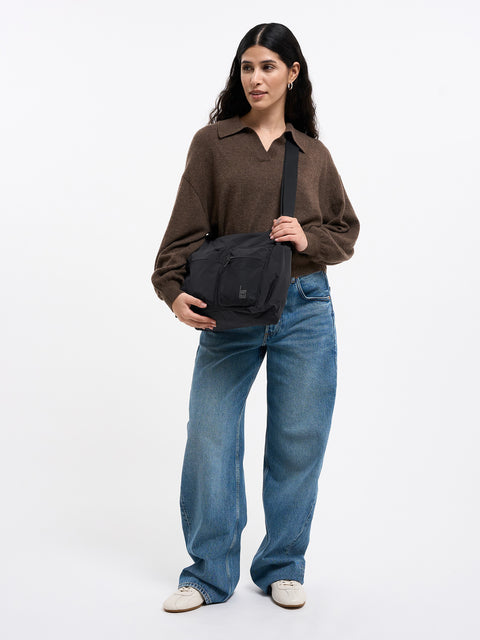 Pocket Sling Bag 'Black' – Monochrome Edition