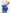 Cloud Bead Bag 'Cobalt' – Monochrome Edition GOT BAG