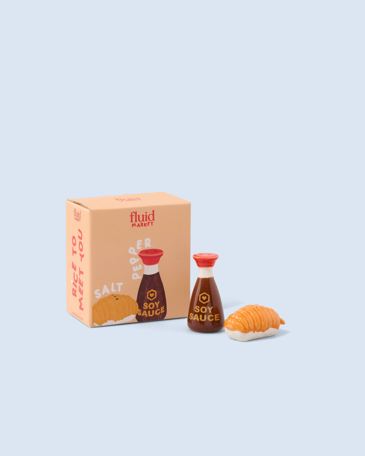 Salz- und Pfefferstreuer 'Sushi/Soy' Fluid Market