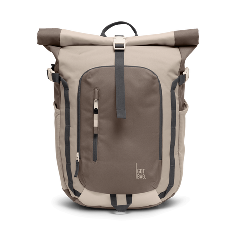Rucksack mit verschiedenen Braun-Tonen von GOT BAG