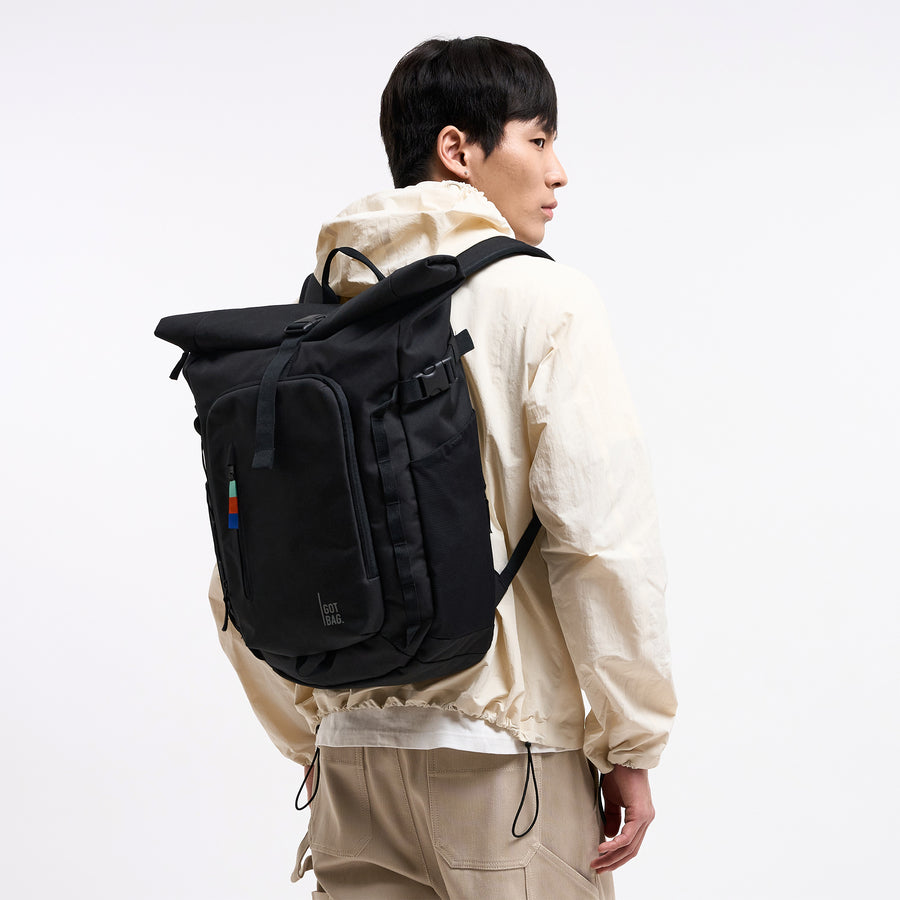 RollTop Adventure 'Black' GOT BAG