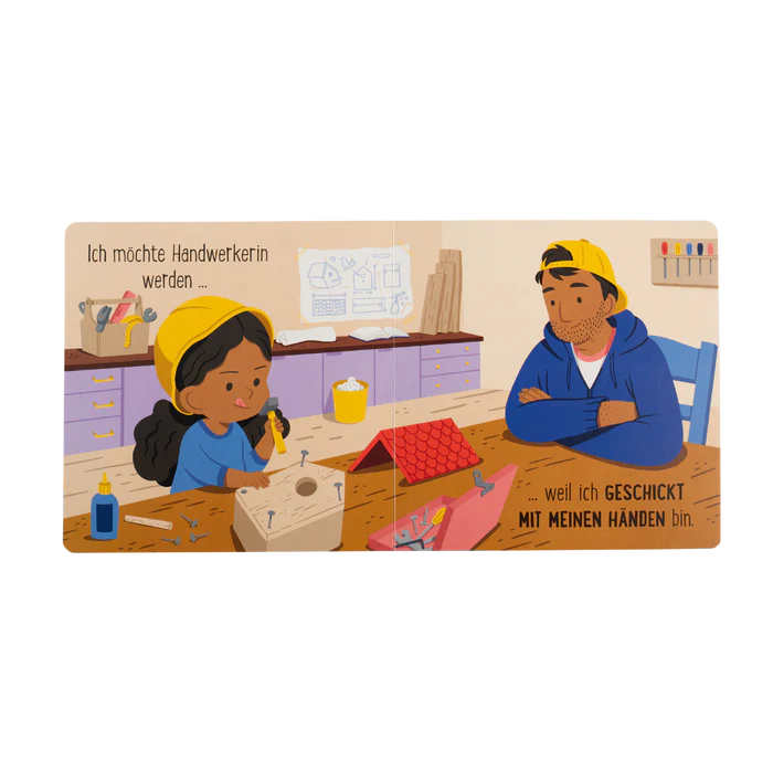 Kinderbuch 'Berufe sind für alle da!' Zuckersüß Verlag