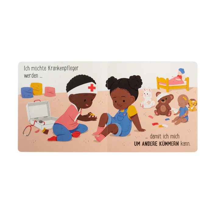 Kinderbuch 'Berufe sind für alle da!' Zuckersüß Verlag