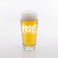 Bierglas 'Viel Prost wenig Contras'