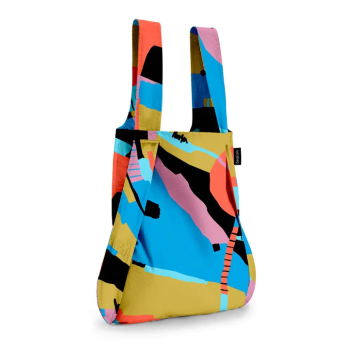 2in1 Bag & Backpack 'Roads' Notabag