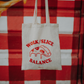 Jutebeutel 'Work Slice Balance' Viel Spass Studio