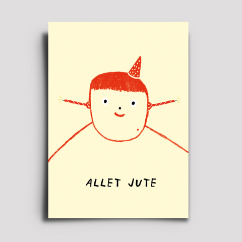 Postkarte 'Allet Jute/Klaus'