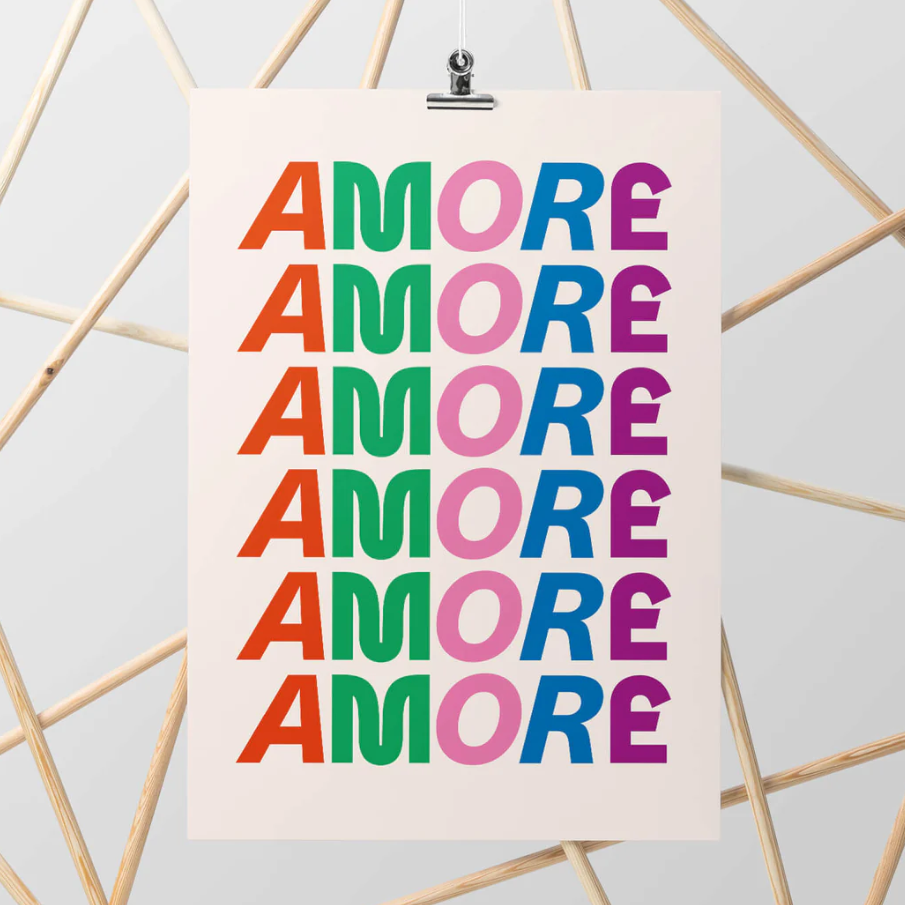 Print DIN A3 'Amore' Viel Spass Studio