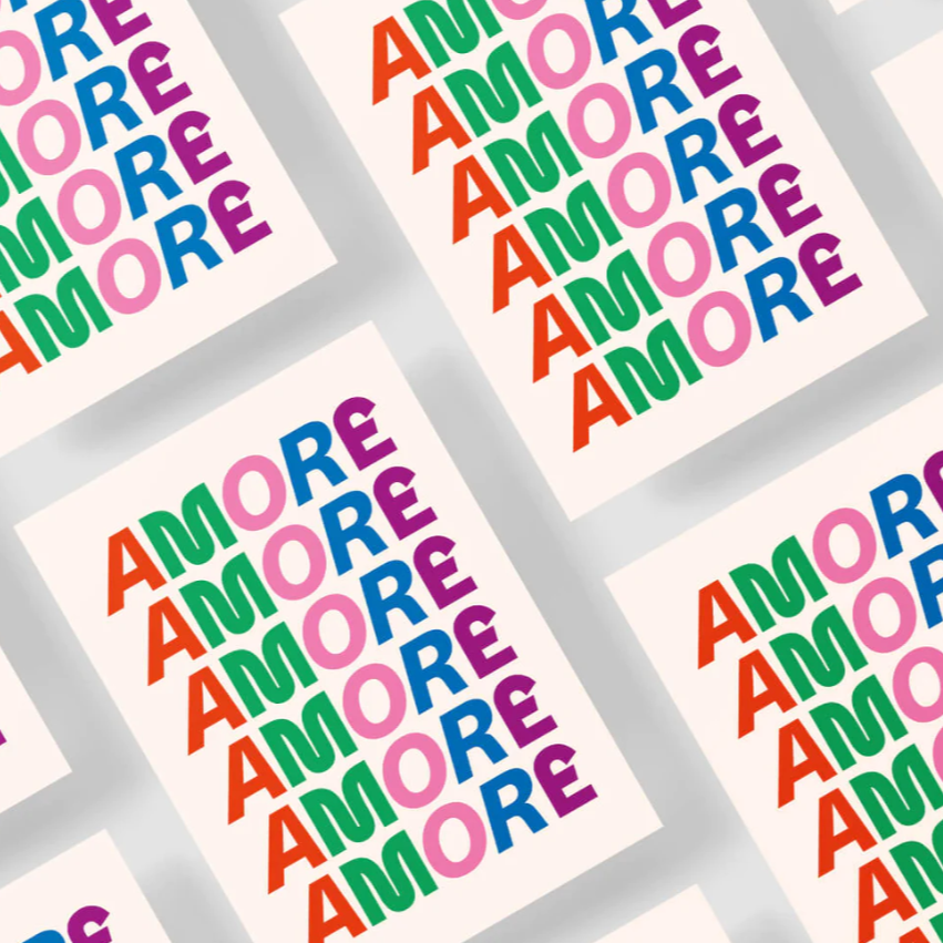 Print DIN A3 'Amore' Viel Spass Studio