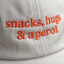 Cap 'Snacks Hugs & Aperol'