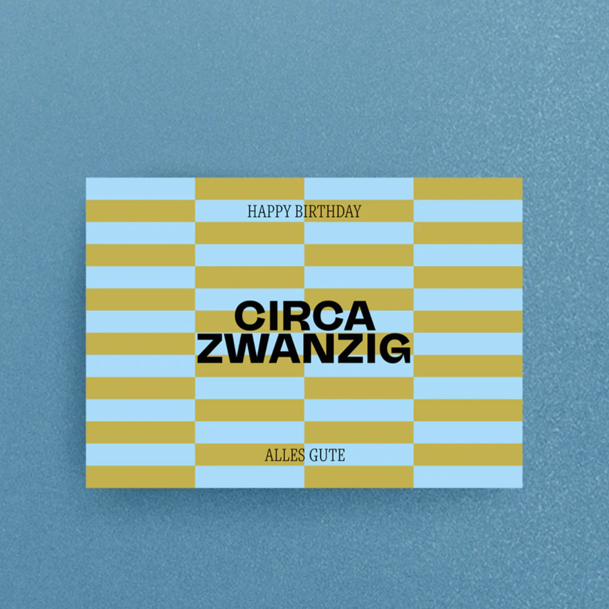 Postkarte 'Circa Zwanzig' Viel Spass Studio