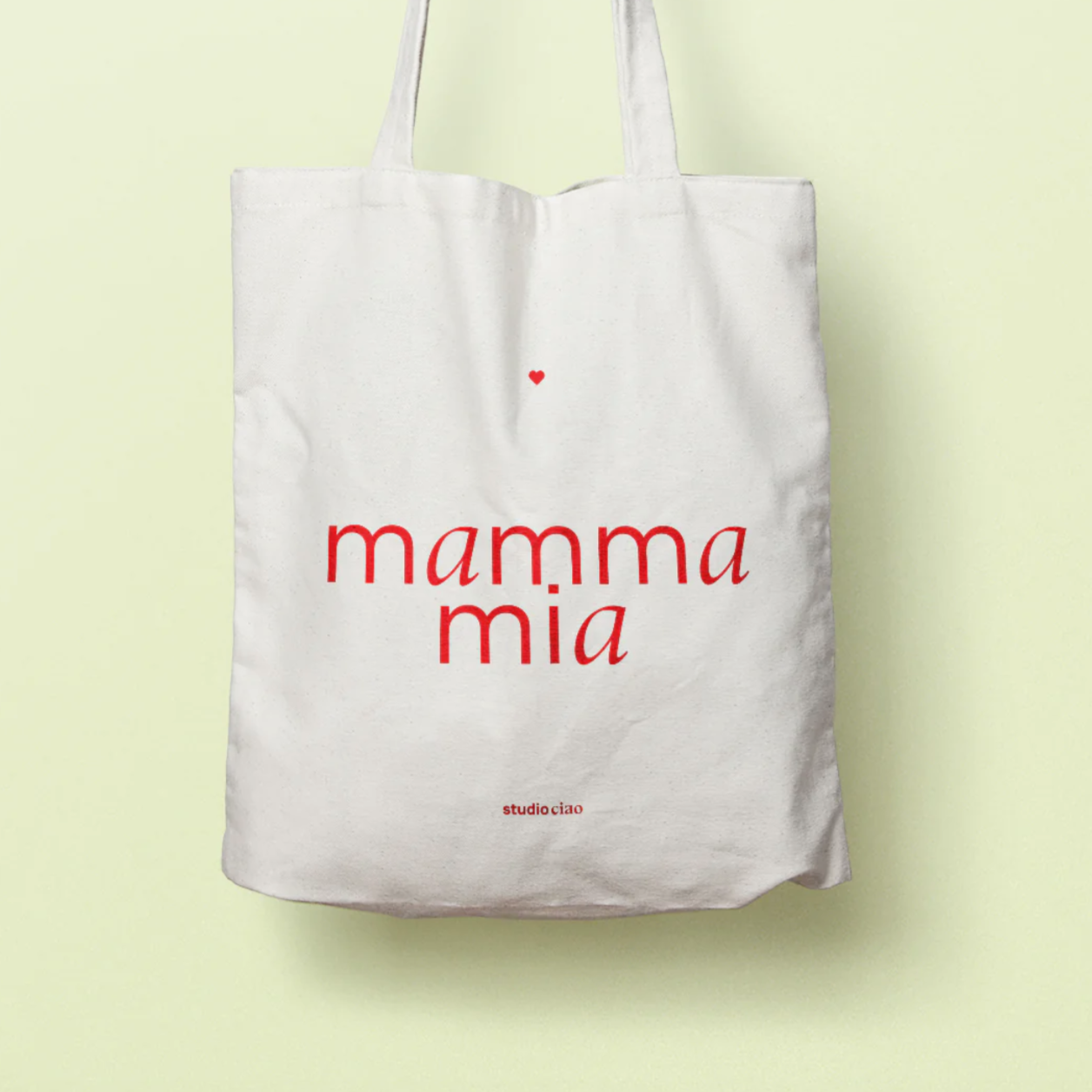 Jutebeutel 'Mamma Mia' Viel Spass Studio