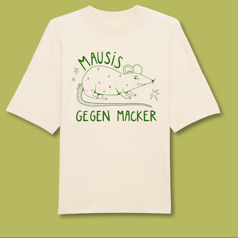 T-Shirt 'Mausis gegen Macker'