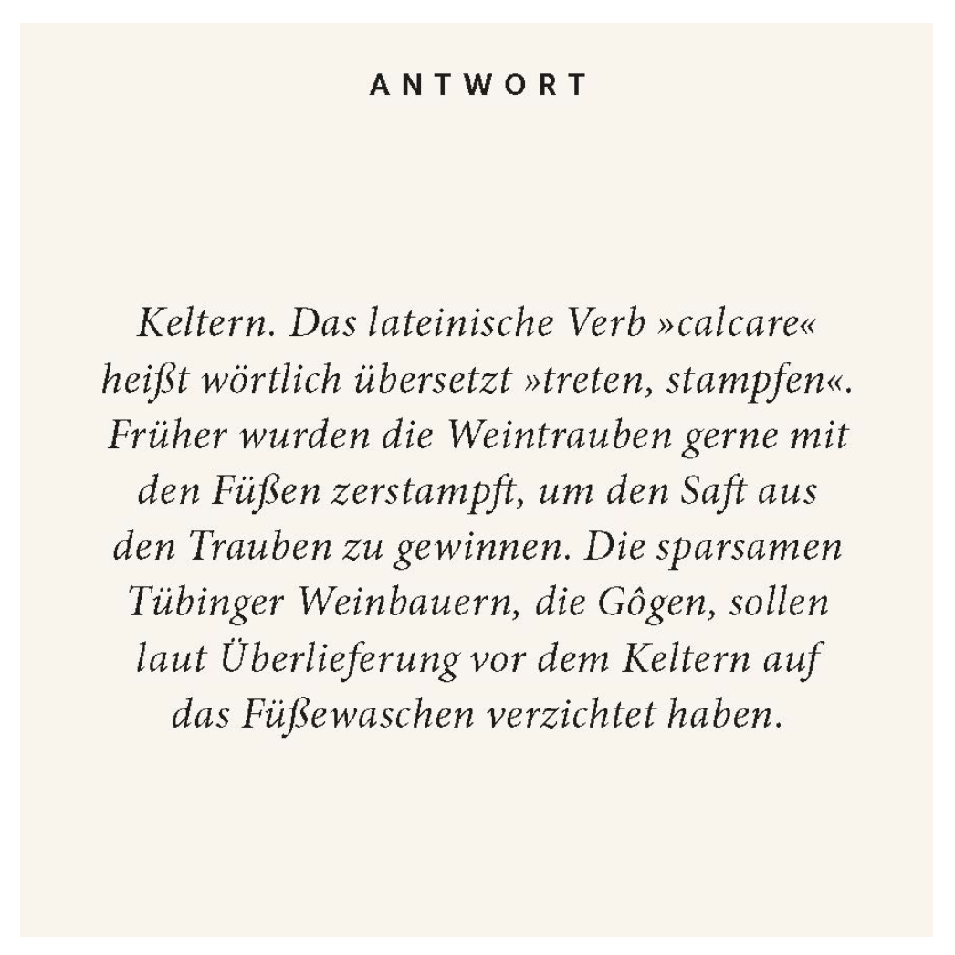 Wein-Quiz Joachim Stallecker
