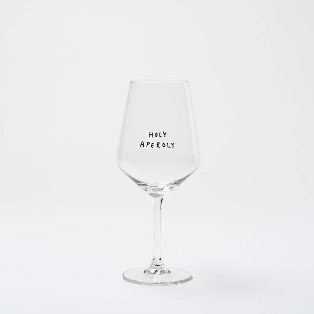 Aperolglas 'Holy Aperoly' edition selekkt