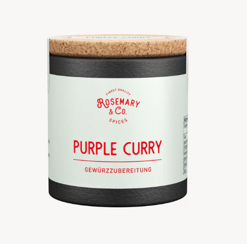Gewürzmischung 'Purple Curry' Rosemary & Co.