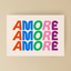 Postkarte 'Amore Amore Amore' studio ciao