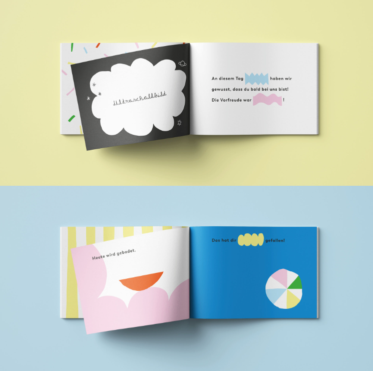 Babybuch 'Hallo Baby' Unter Pinien