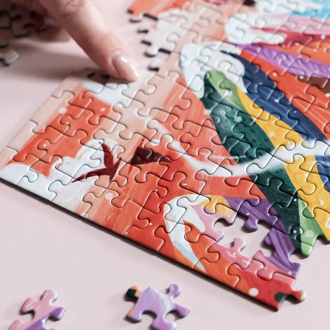 Puzzle 'Bunte Bergwelt'