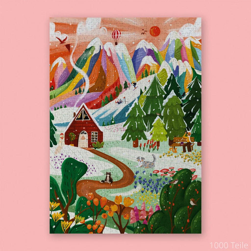 Puzzle 'Bunte Bergwelt'