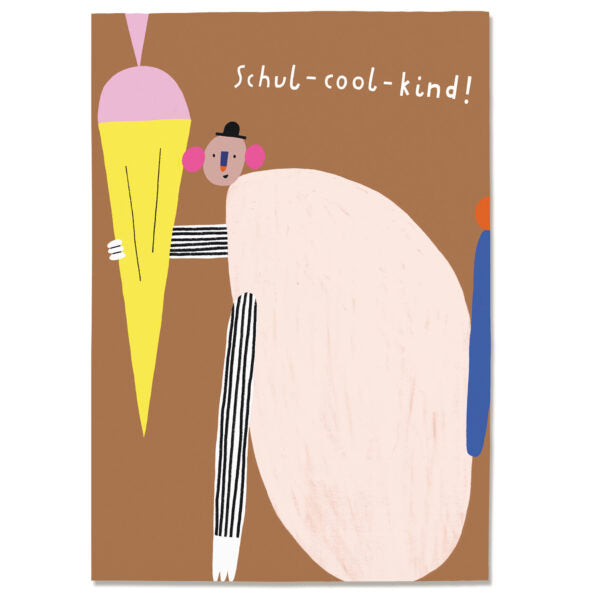 Postkarte 'Schul-cool-kind' Nuukk / Anna Katharina Jansen