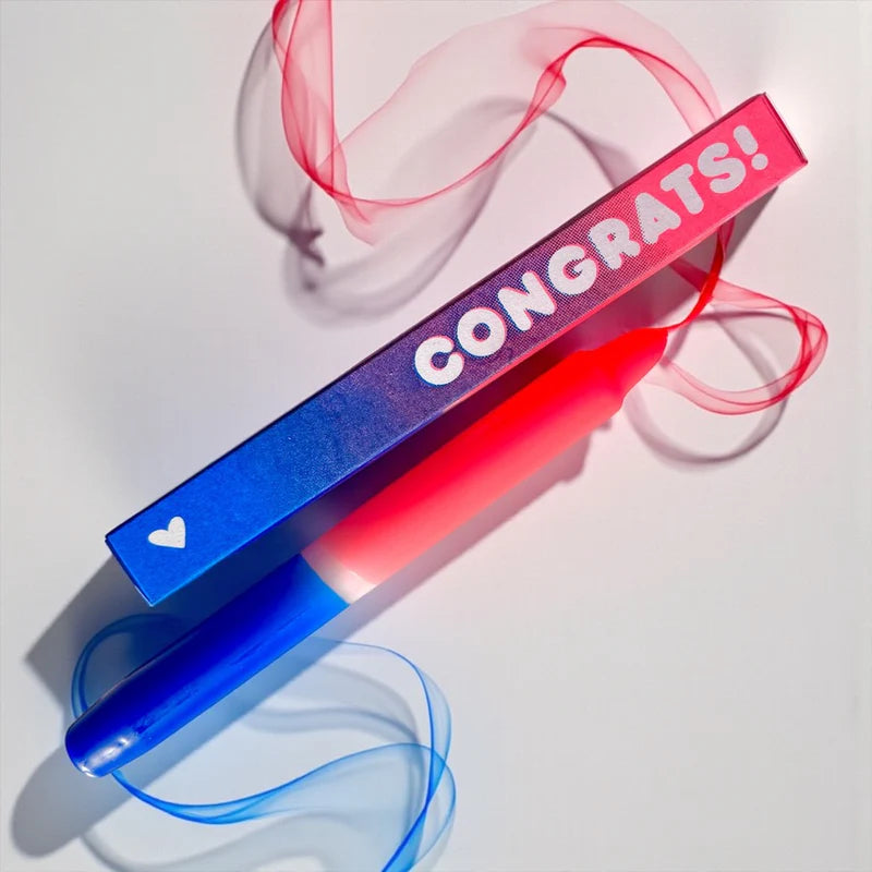 Dip Dye Kerze 'No Candle Like You' – Congrats! Pink Stories