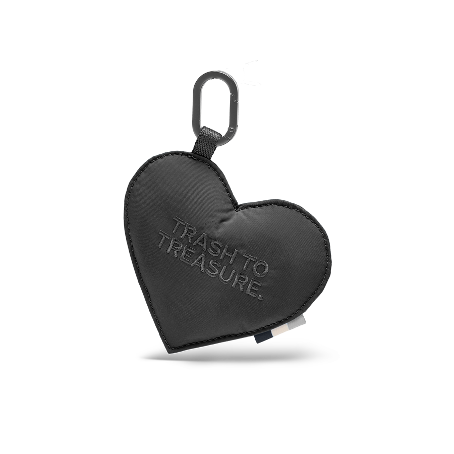 Charm 'Treasure/Herz' – black GOT BAG