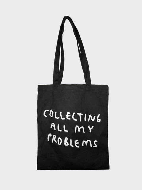 Jutebeutel 'Collecting All My Problems'