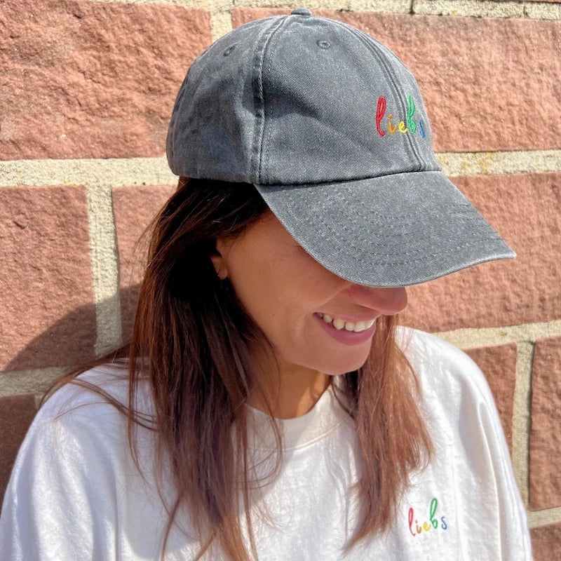 Cap 'liebs' – vintage black Bee Proud
