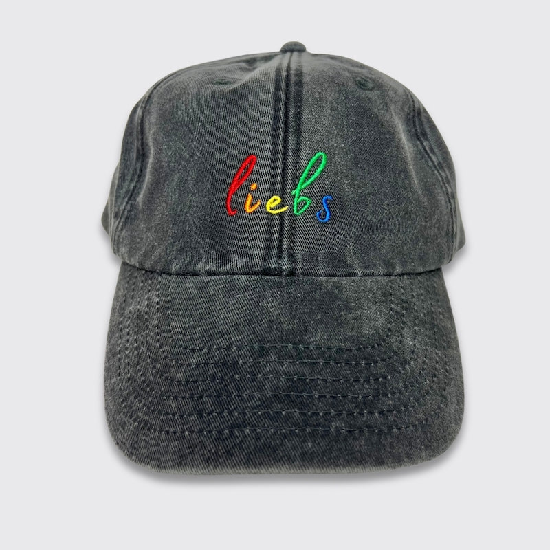 Cap 'liebs' – vintage black Bee Proud