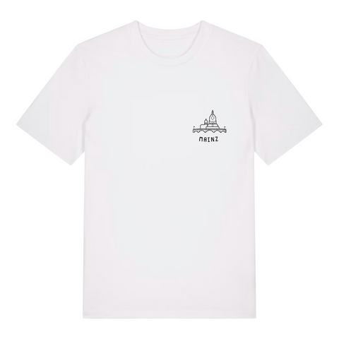 T-Shirt 'Silhouette Mainz' Weiß Charles