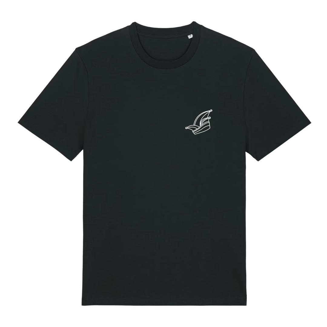 T-Shirt 'Narrenkappe' Schwarz Charles