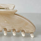 Haarklammer 'Matilda' – cream marble