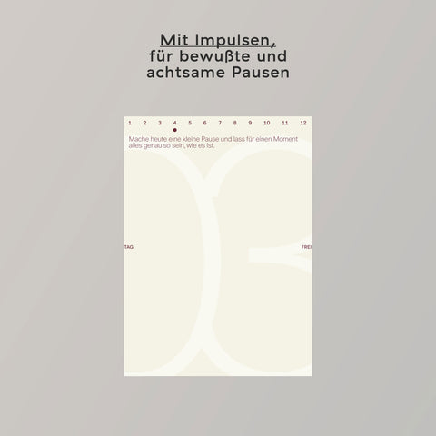 Kalender 'Create Space' – 2026 Familiar Faces Verlag