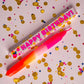 Dip Dye Kerze 'No Candle Like You' – Happy Birthday! rosa Pink Stories