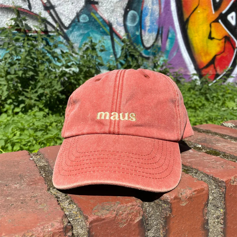 Cap 'Maus' – rot caepsy.studio
