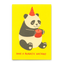 Postkarte 'Have a pandastic birthday'