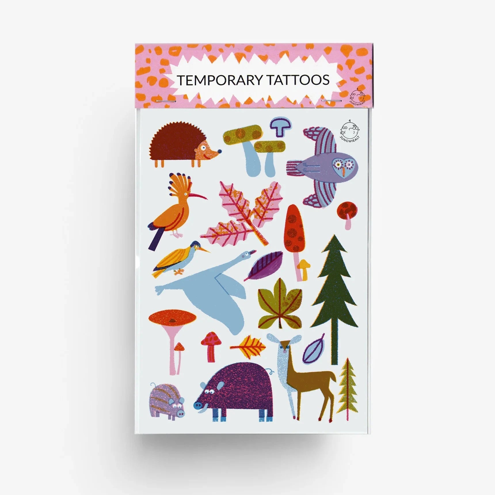 Temporäre Tattoos 'Waldtiere' jungwiealt
