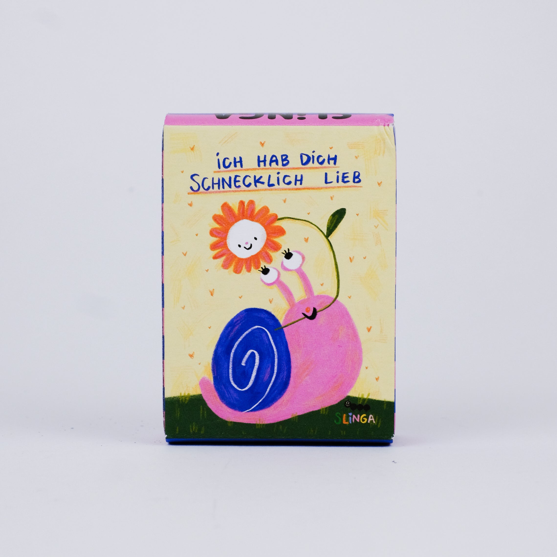 Mini-Puzzle 'Ich hab dich schnecklich lieb' Slinga
