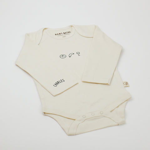 Babybody 'Weck Worscht Woi' Charles