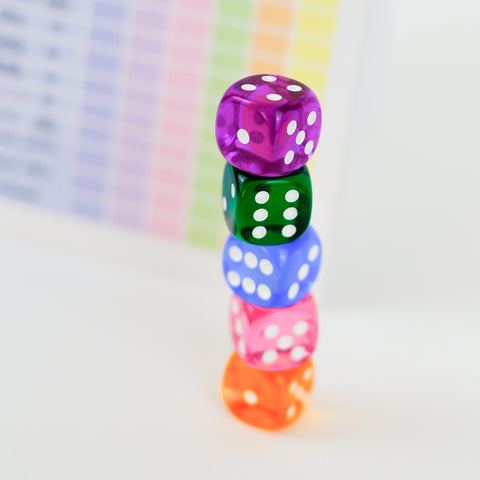 Würfelspiel-Set 'Bunt' Dicey Cologne