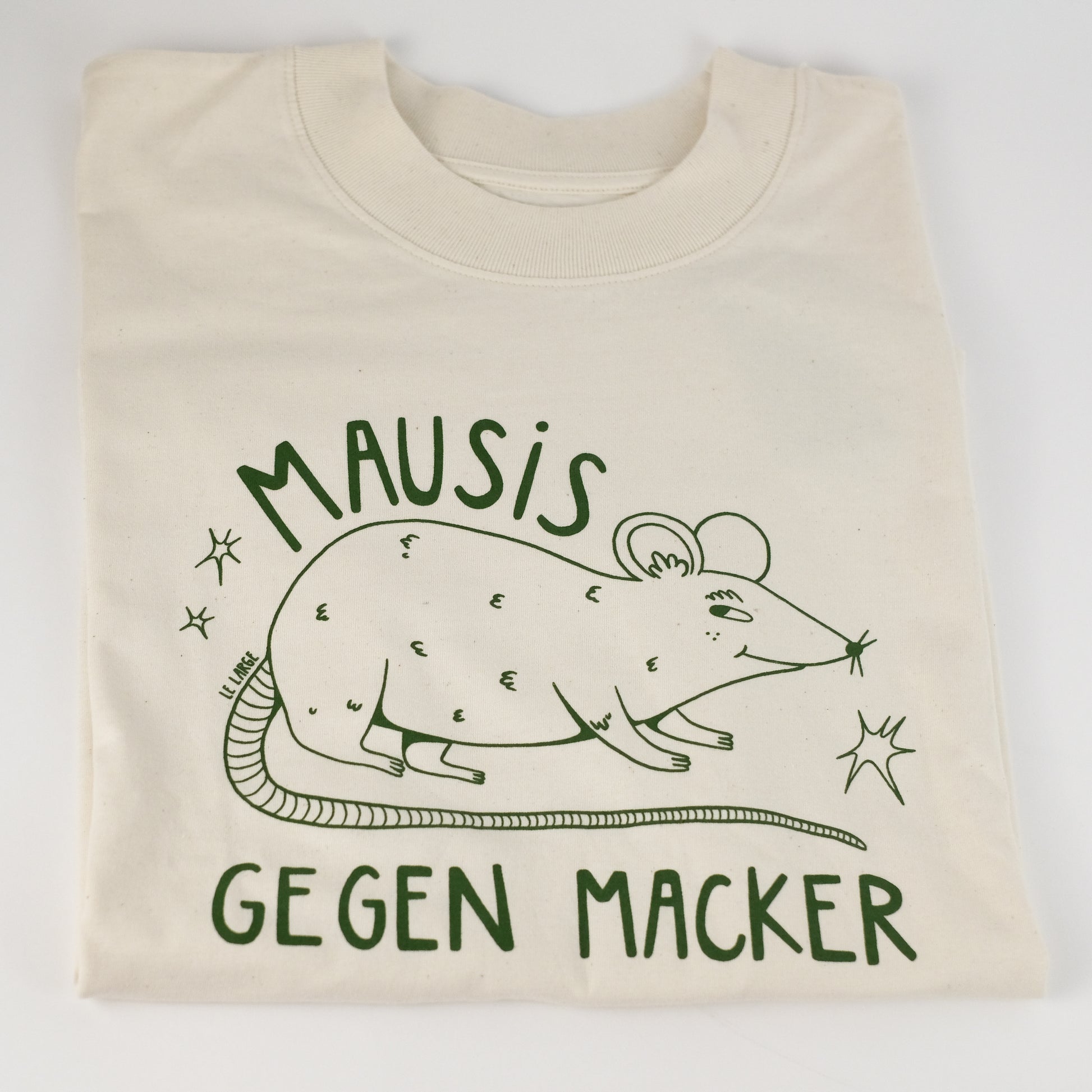 T-Shirt 'Mausis gegen Macker' Le Large