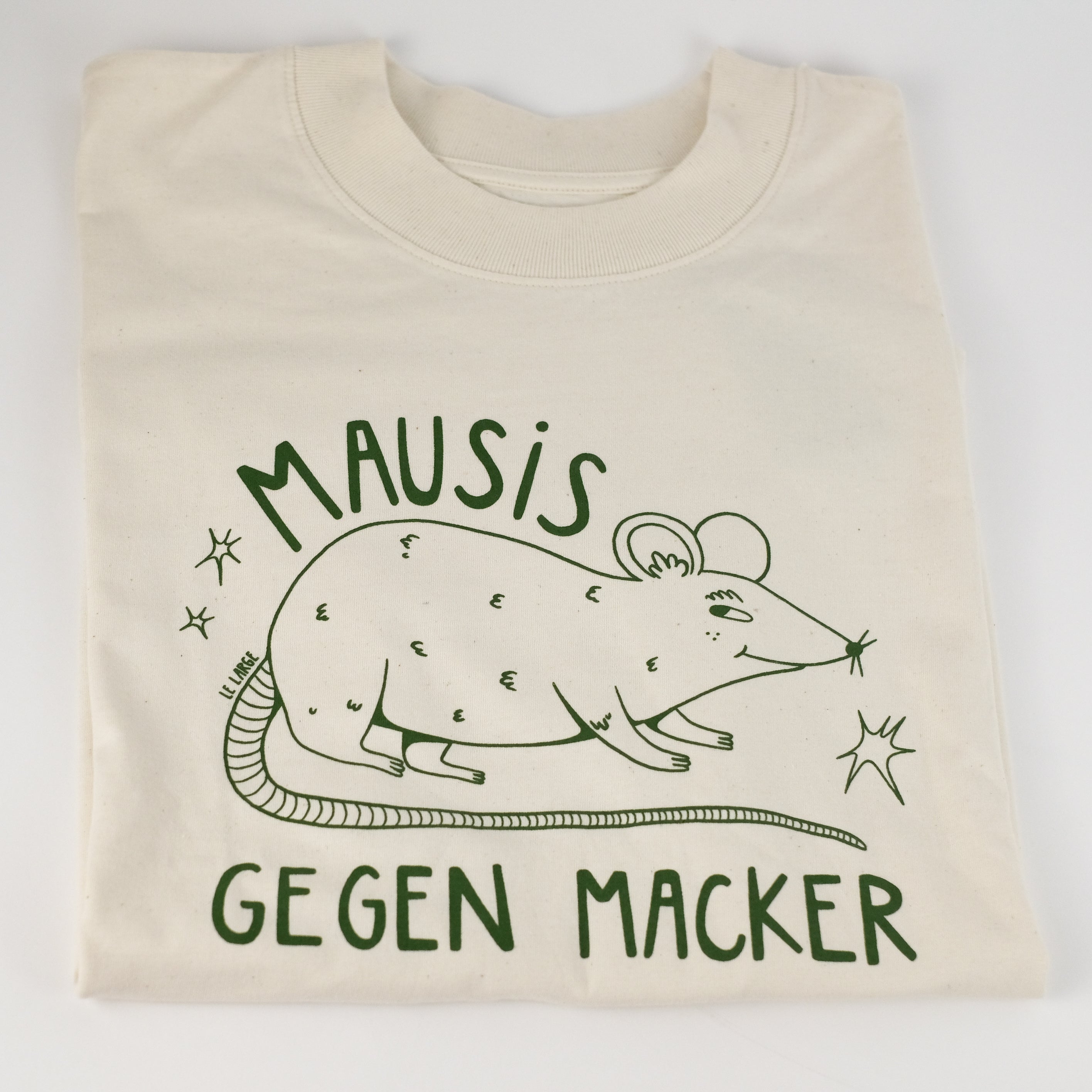 T-Shirt 'Mausis gegen Macker' Le Large