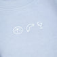 Babypullover 'Weck Worscht Woi' – hellblau Charles